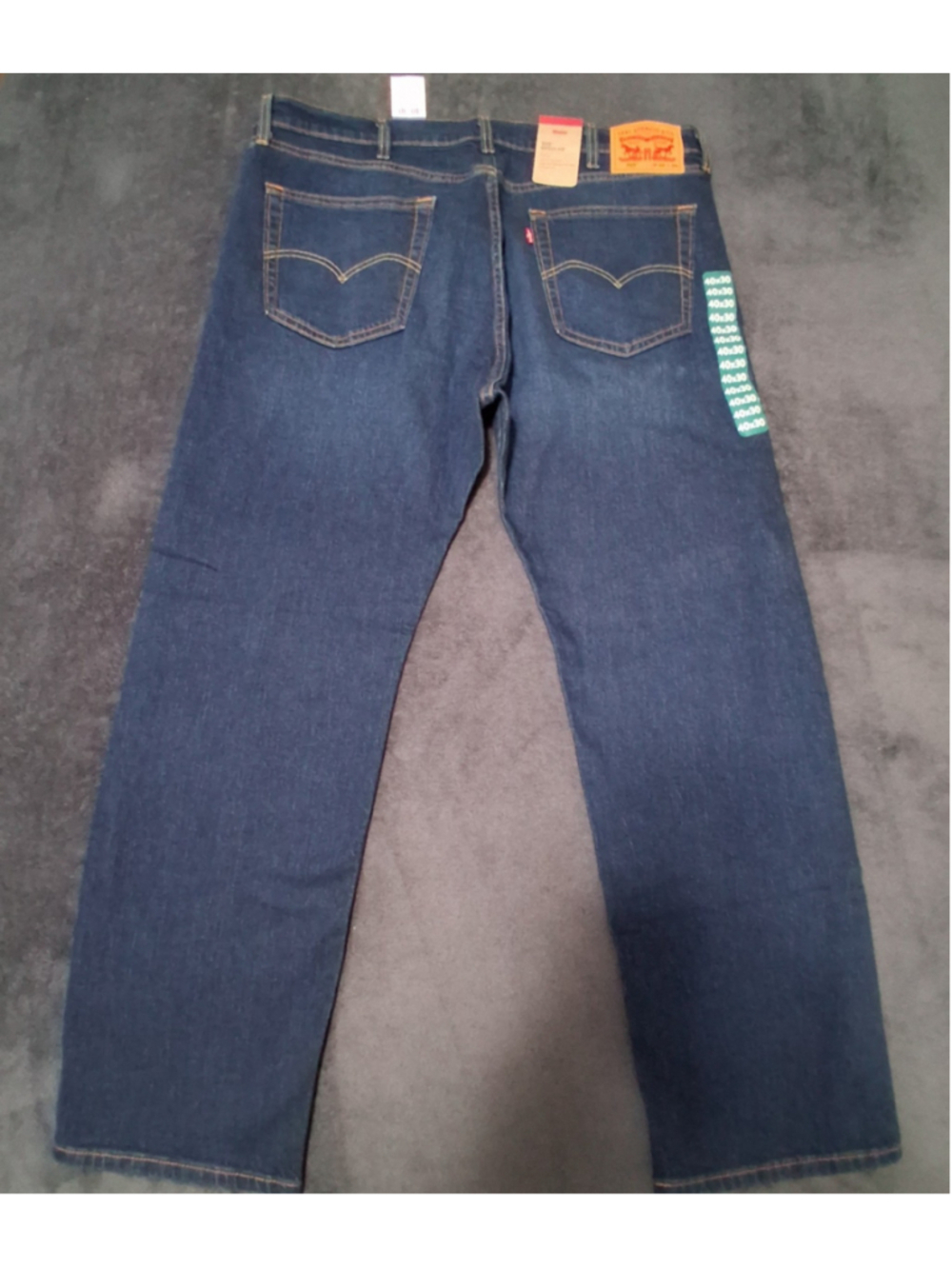 Levi’s 505 Men's 40x30 Regular Fit Straight Leg Jeans Blue 40x30 NWT NEW